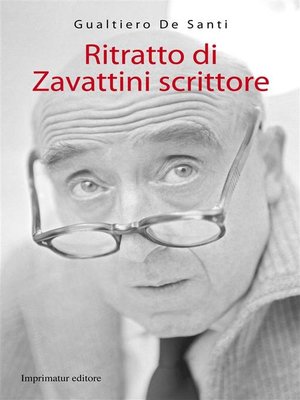 cover image of Ritratto di Zavattini scrittore